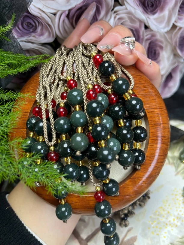 和田玉三生三世小吊坠