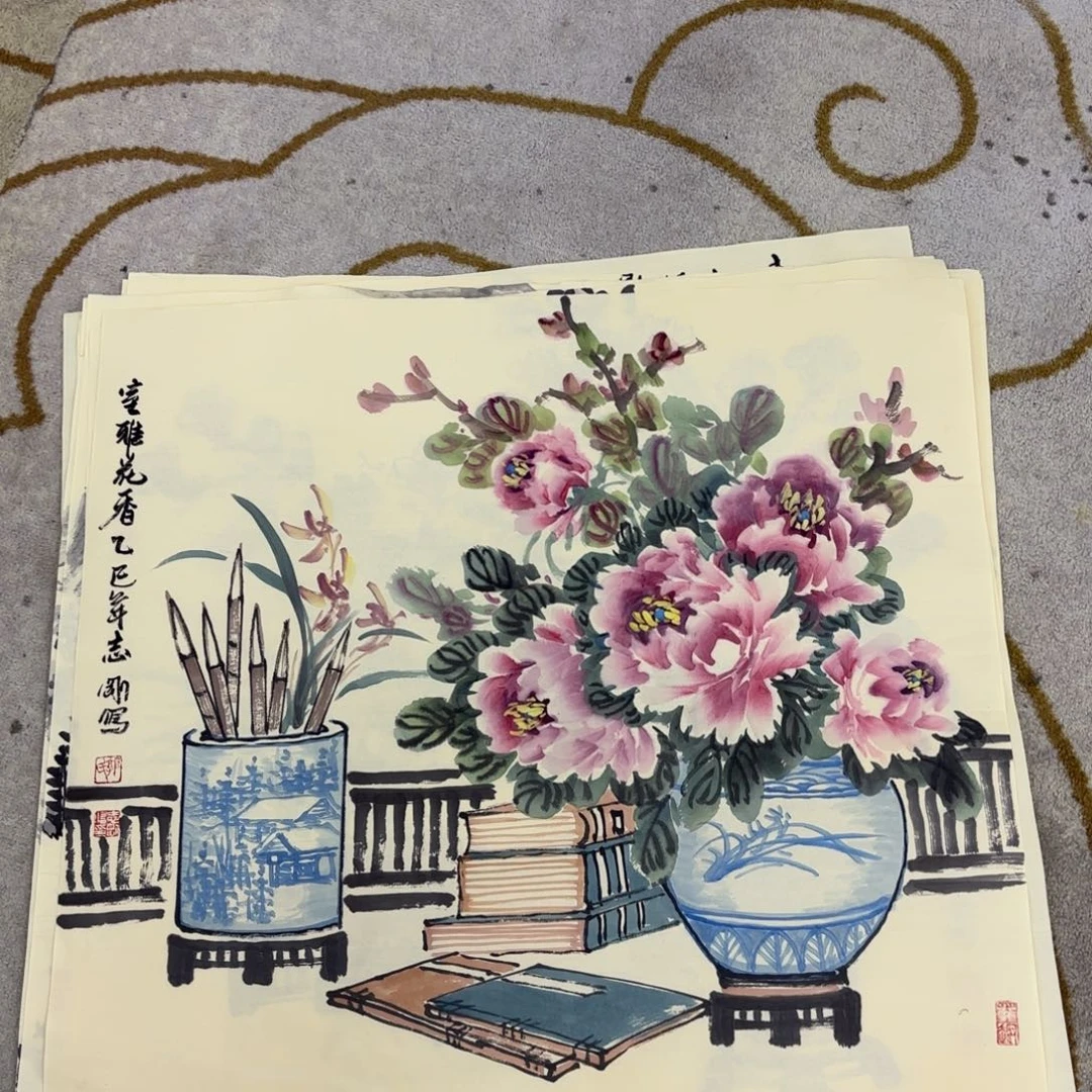 国画r**杰郭志钢斗方李欣主播