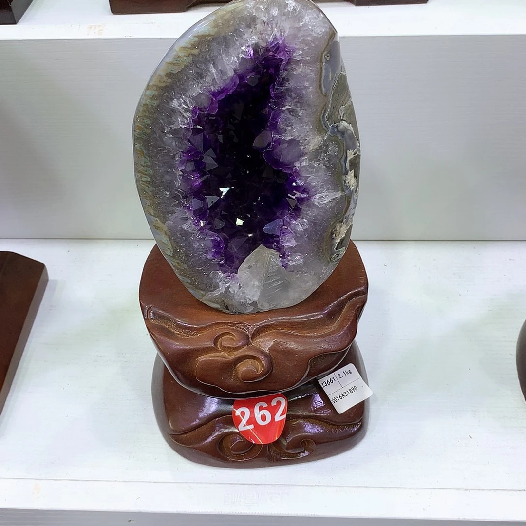 紫晶大型摆件（非配饰）未镶嵌
