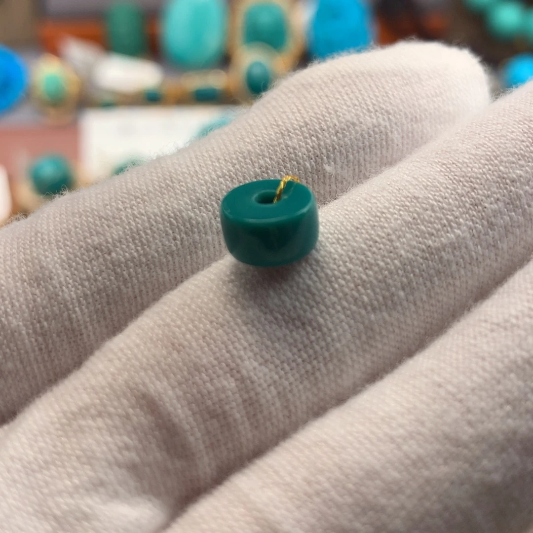 绿松石未镶嵌绿松石8mm