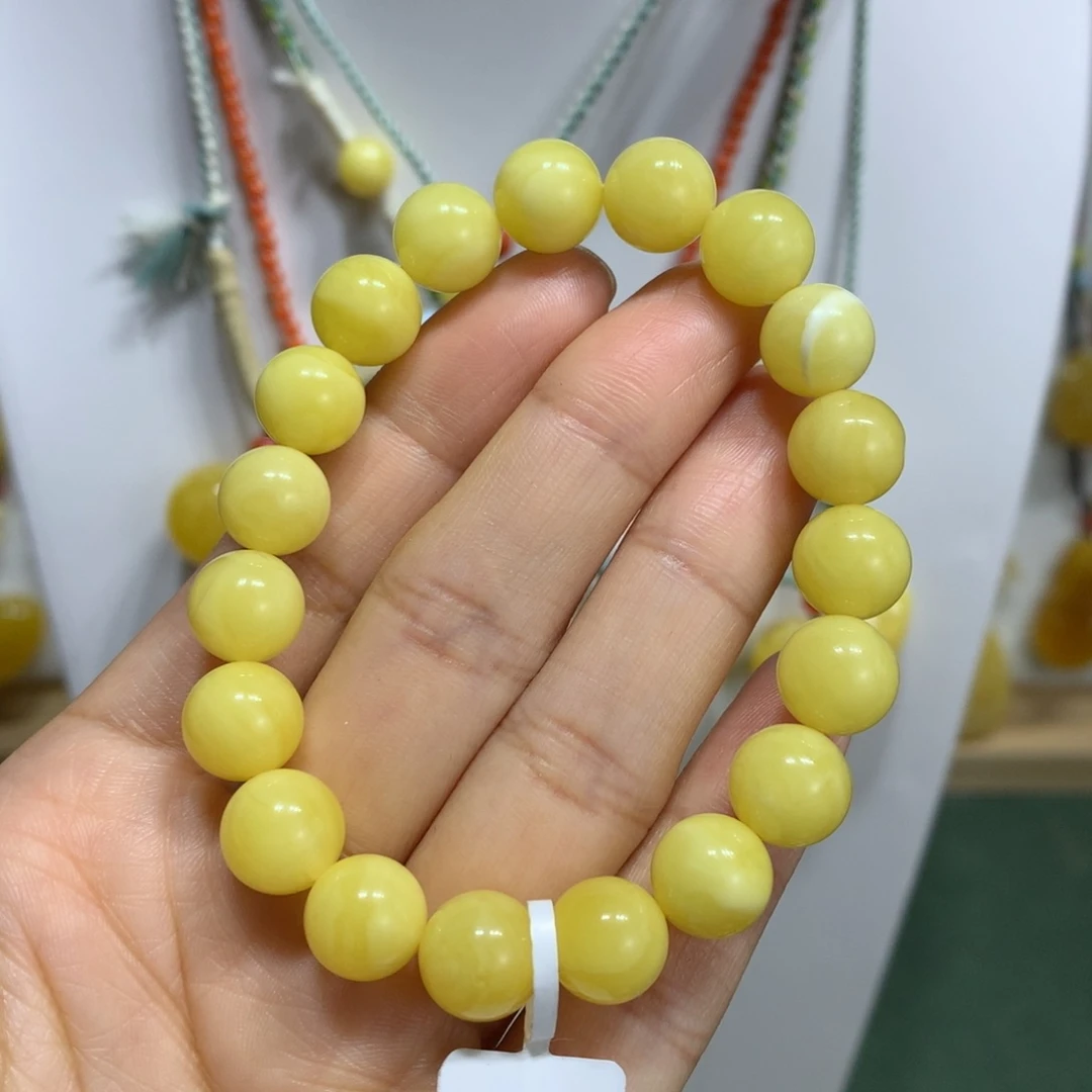 蜜蜡手链未镶嵌10mm尺寸