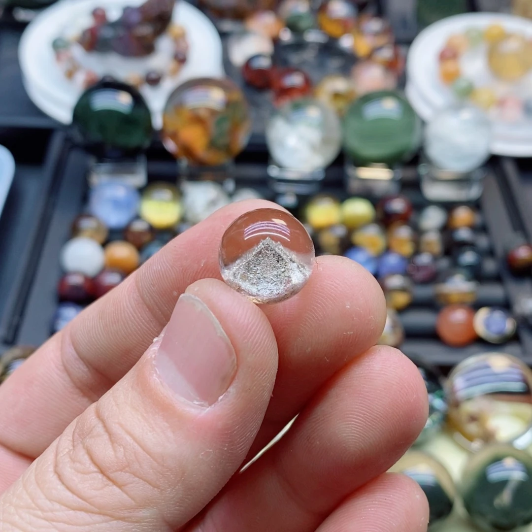 【闪购商品】水晶水晶吊坠银S925镶嵌N***.