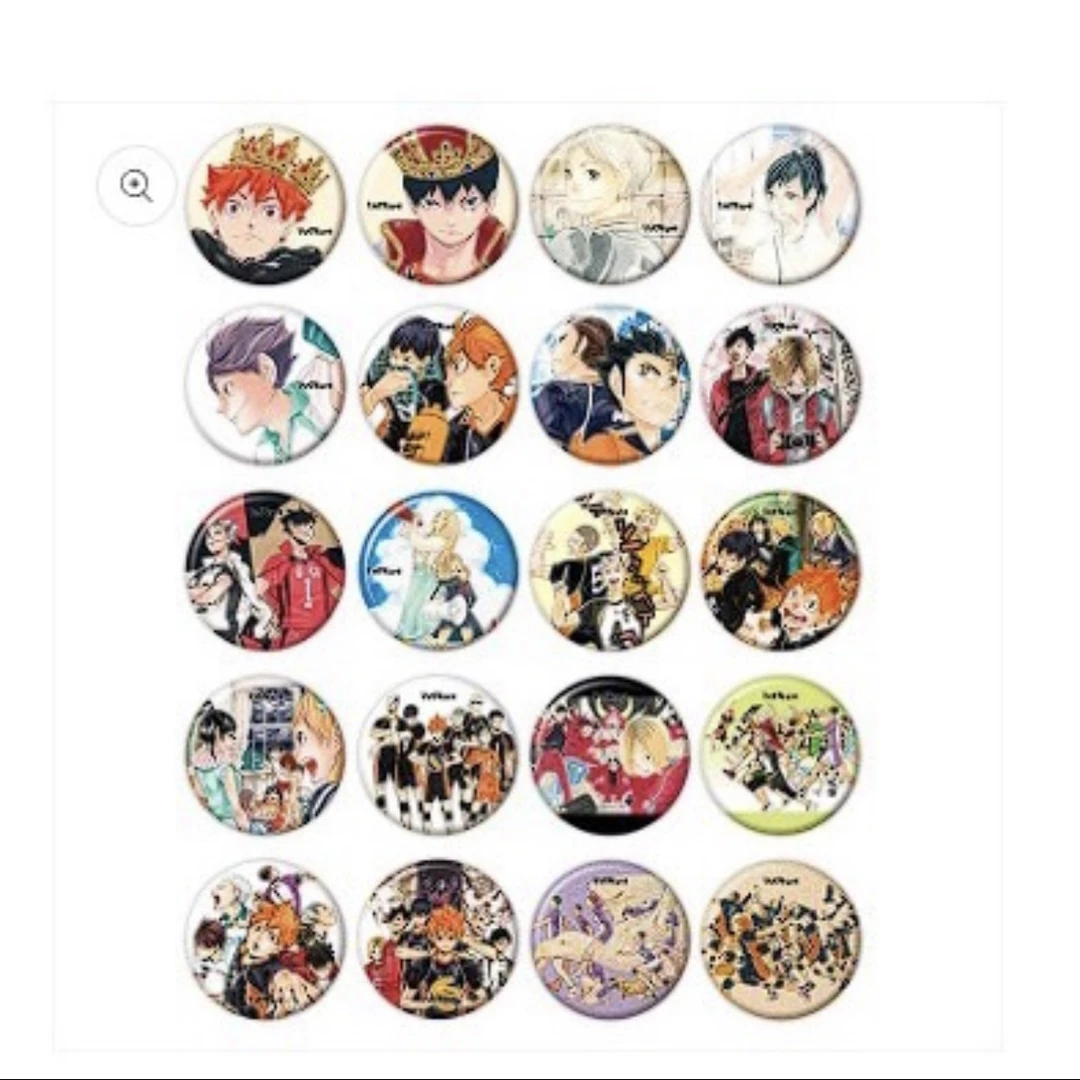 排球少年JS原画吧唧三弹吧唧 徽章盲盒默认代拆