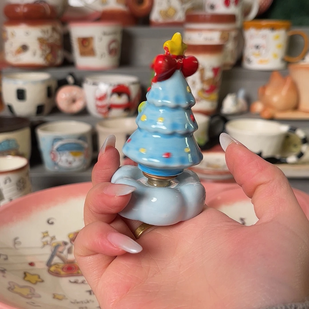 景德镇陶瓷可爱手绘杯