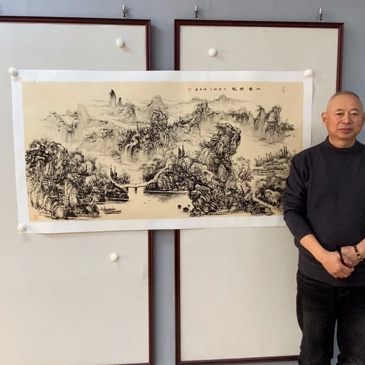 国画亲笔手绘原创