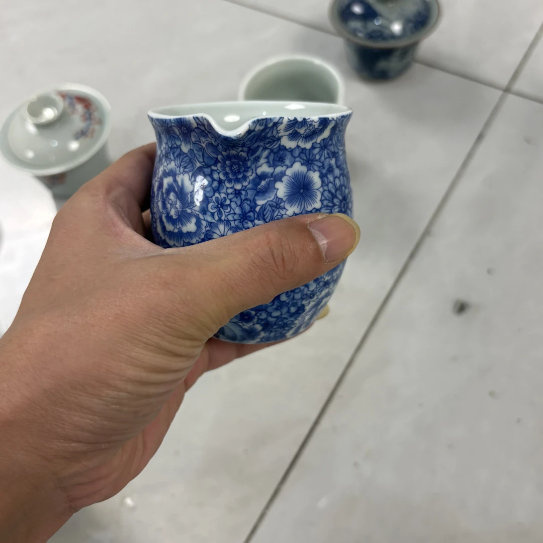 景德镇万花公道杯