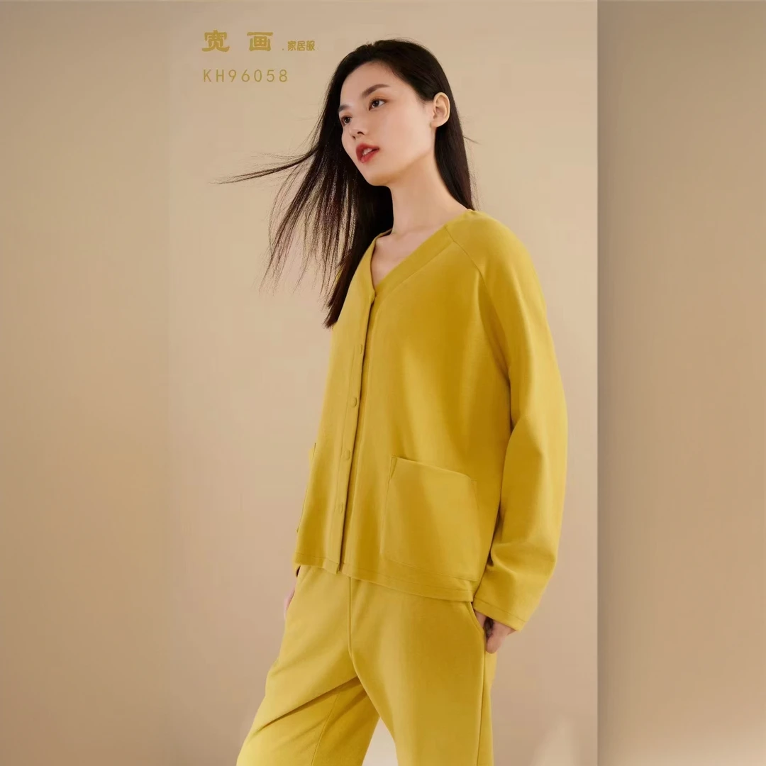 福利款宽画邂逅慵懒系列女士家居服96058