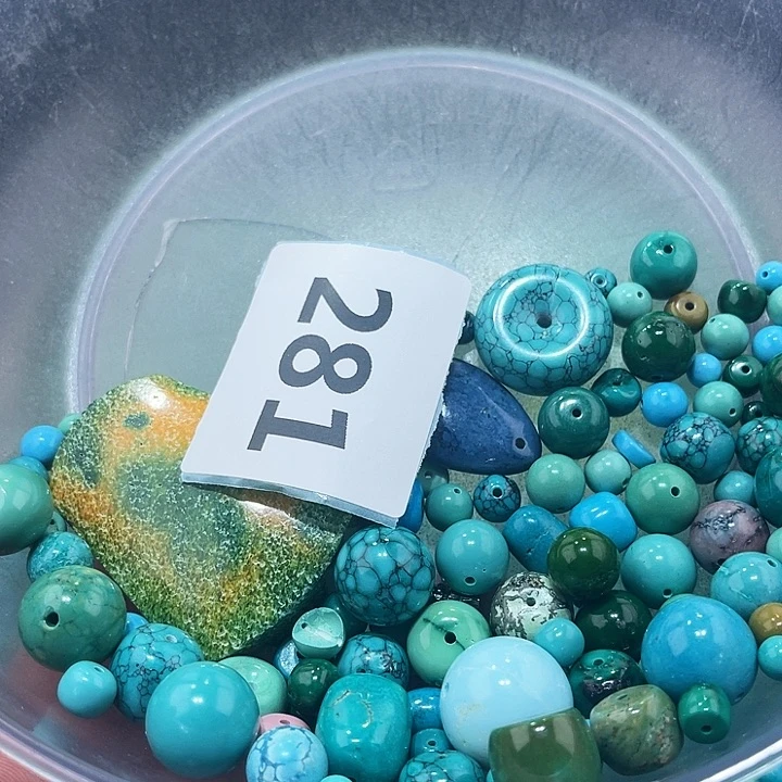 未镶嵌菱锰矿珠宝半成品