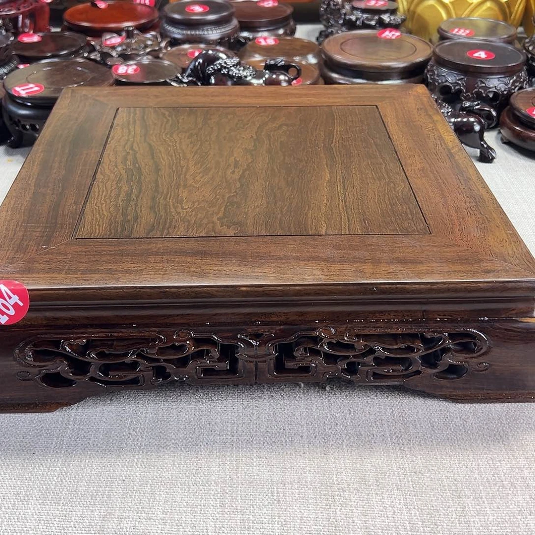 会***长红木底座精雕工艺品