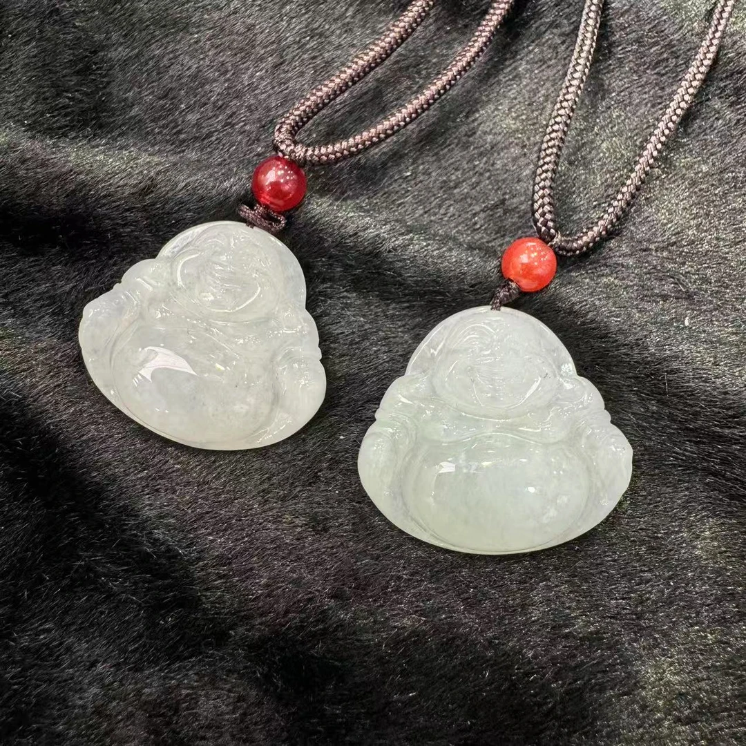 AT5058【百百福珠宝】缅甸翡翠A货佛公吊坠-多样性只发一件-05