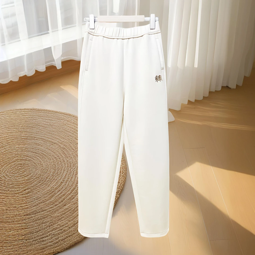 春夏新款休闲百搭老爹裤高腰时尚宽松显瘦松紧腰哈伦裤女士裤子