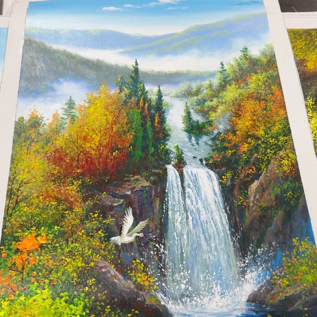 油画我也不知道为什么这么