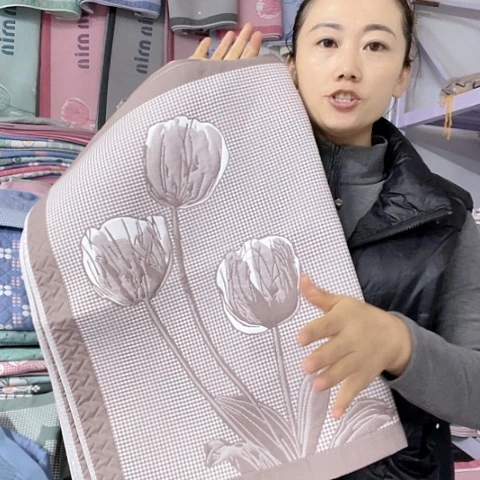 棉特价咖色郁金香