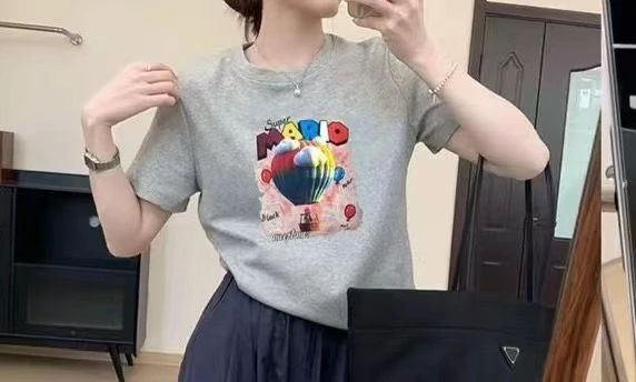 新品百搭显瘦短款T恤11502