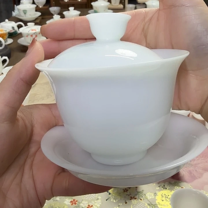 微瑕冰种专场三才盖碗盖下180