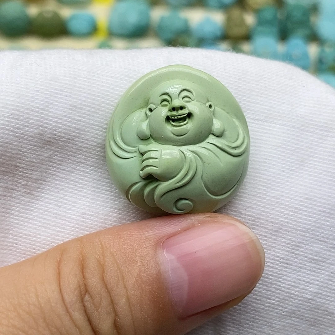 绿松石未镶嵌配饰