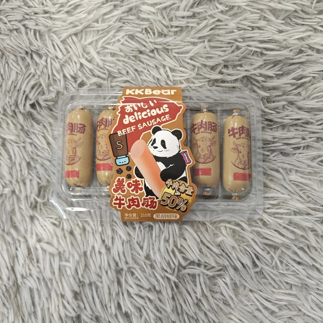 港式牛肉肠(黑胡椒味)