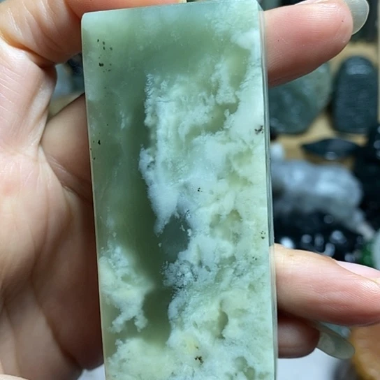 未镶嵌和田玉(糖玉)珠宝半成品