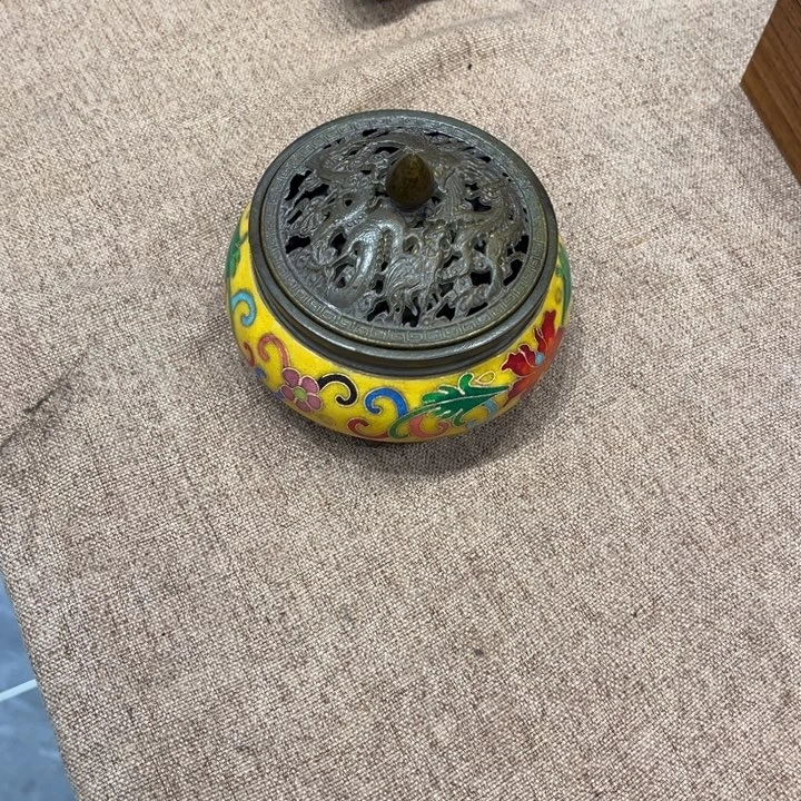 贡木景泰蓝香炉888888
