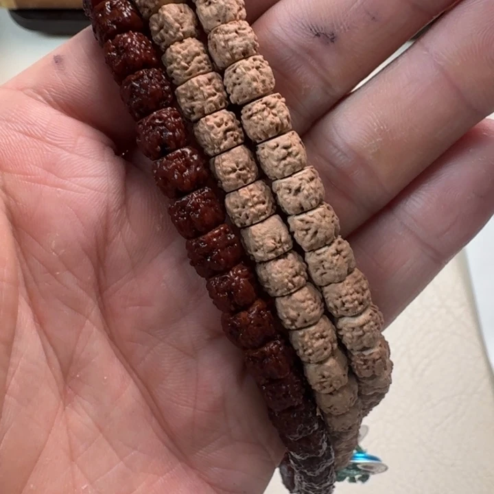 金刚菩提吊坠龙切8货头佛手手持