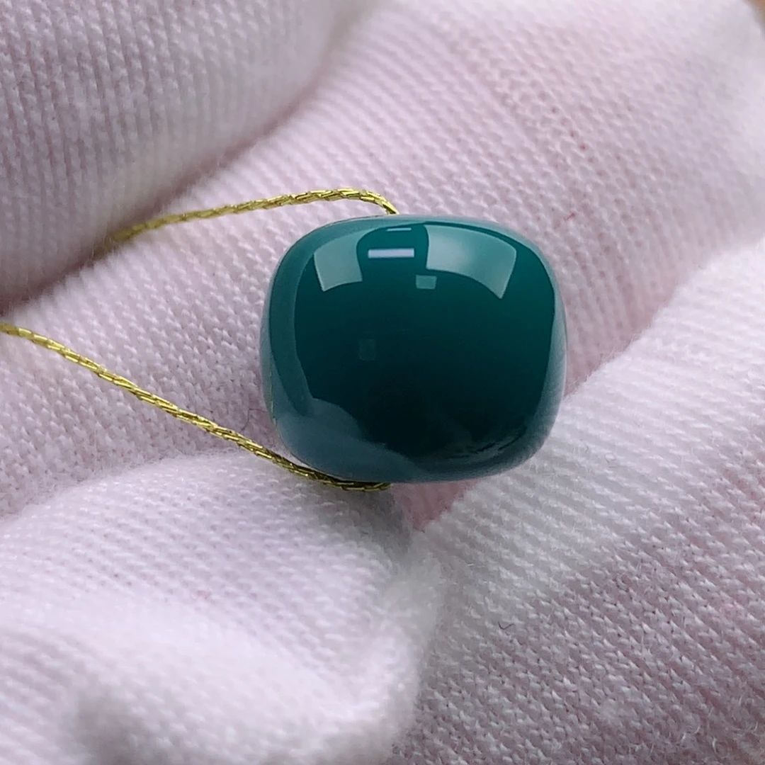 绿松石珠宝奇石未镶嵌10mm