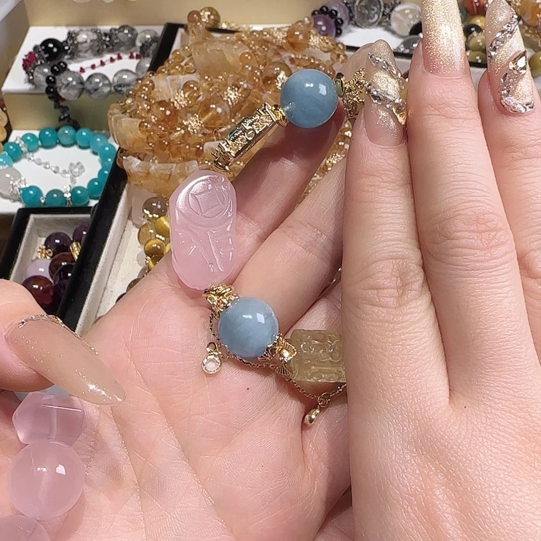 水晶手链未镶嵌B**?把