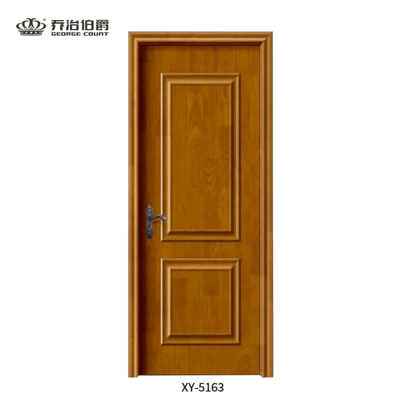乔治伯爵环保烤漆橡胶原木新中式复古时尚轻奢简约大气室内套装门