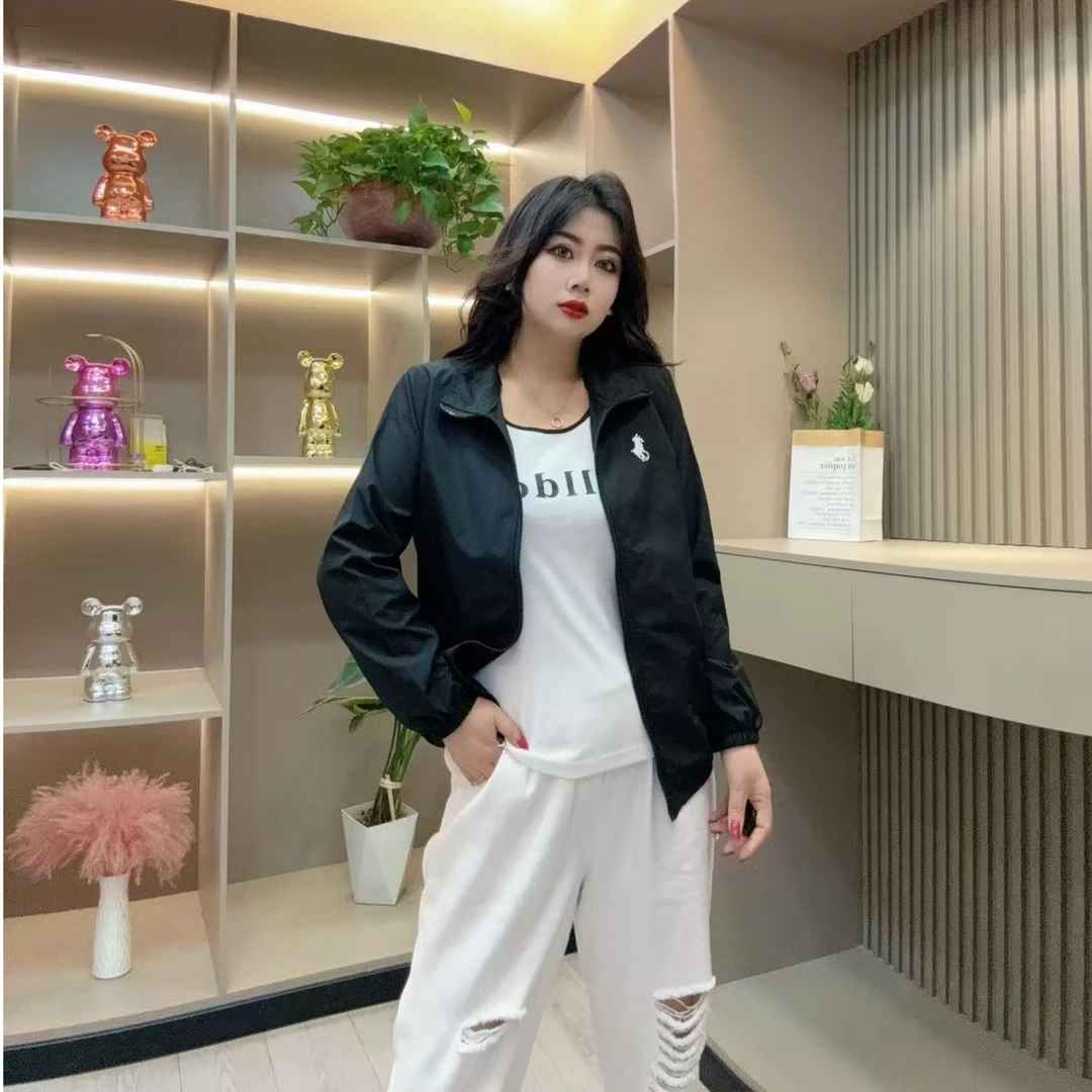 夏季防晒服外套-鸿 3783时尚休闲潮流百搭显瘦款胖MM大码女装新款