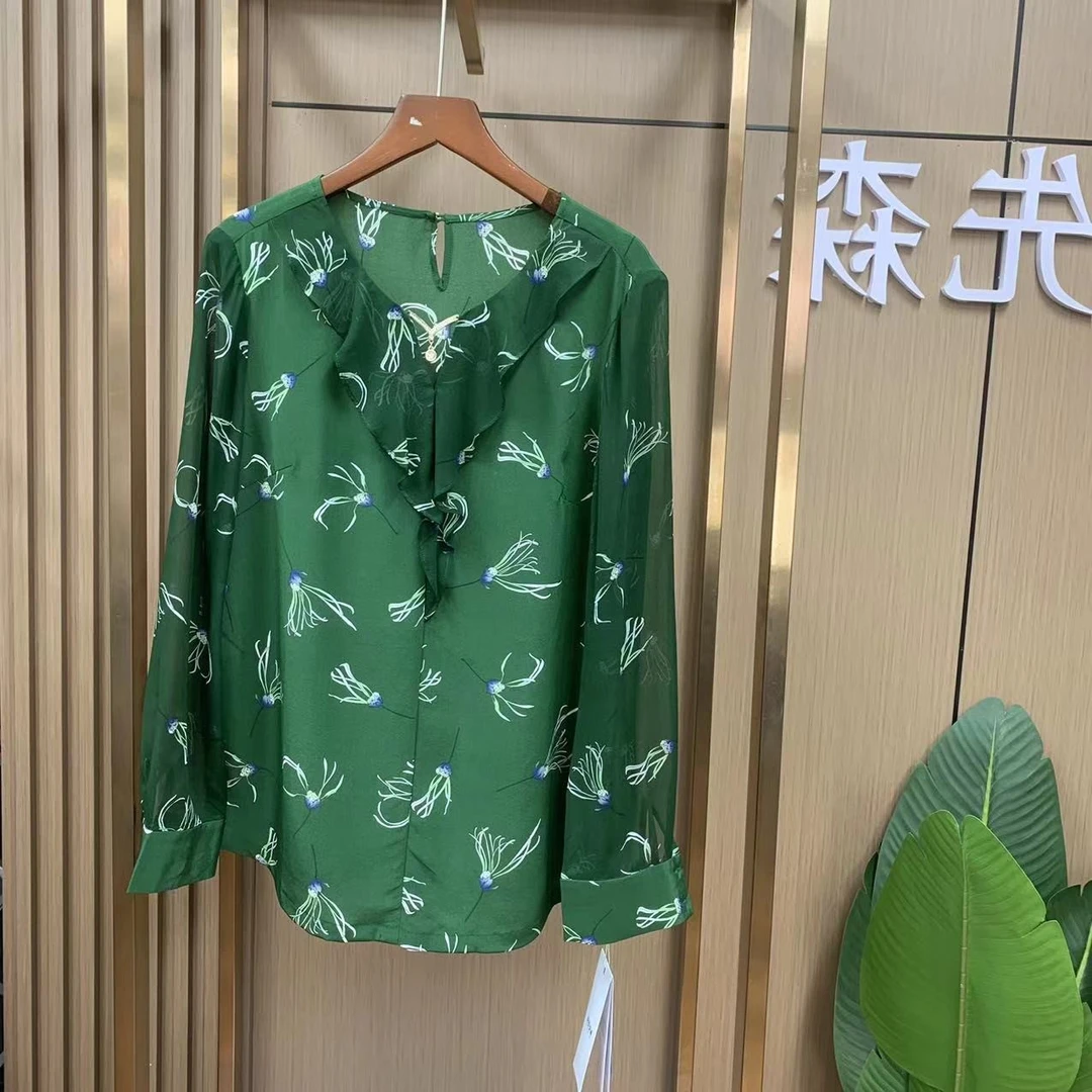 【中先森】高定重磅桑蚕丝小衫   029