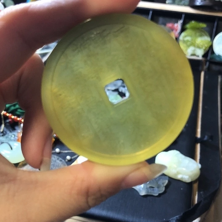 岫玉未镶嵌岫玉挂件