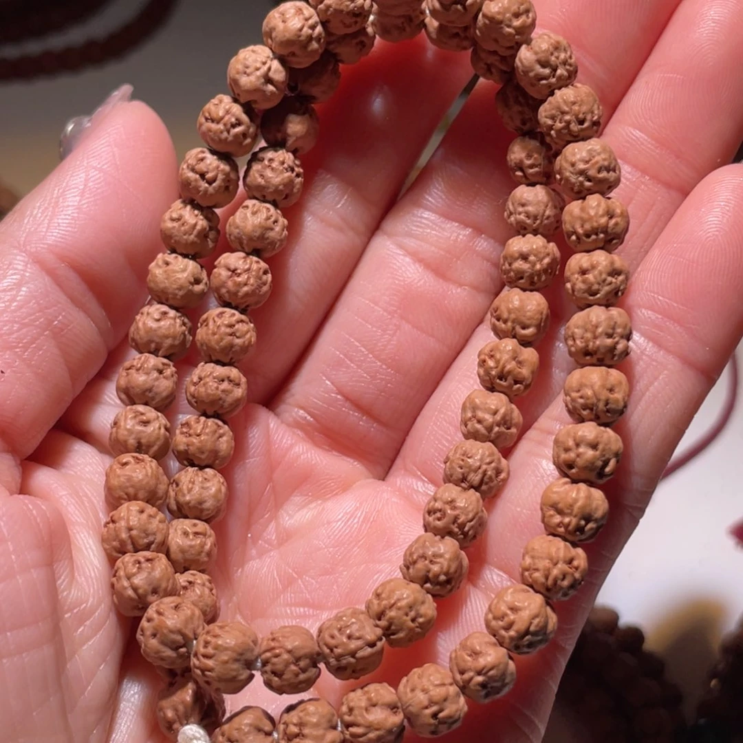 鱼****吊坠金刚菩提原桩佛手手持7