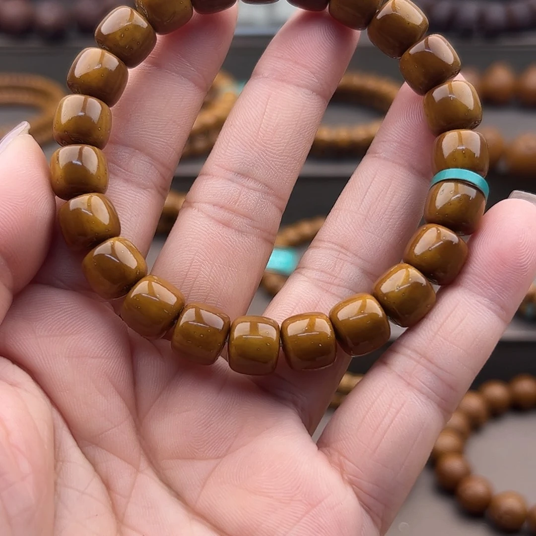 紫金鼠手串疯****达10实心老邢