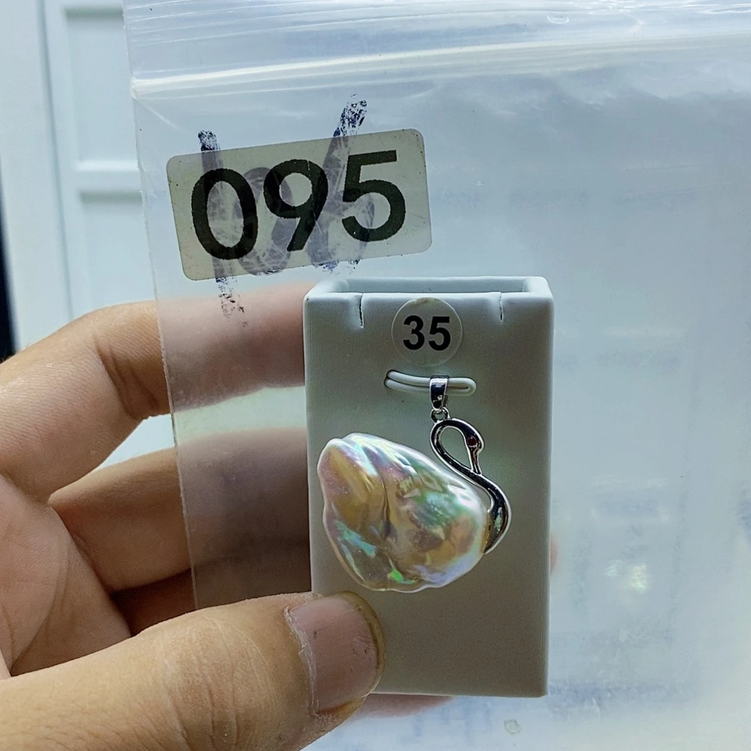 颈饰合金淡水珍珠