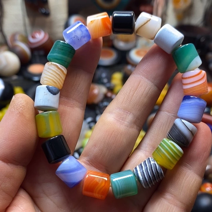 玛瑙/玉髓未镶嵌手链