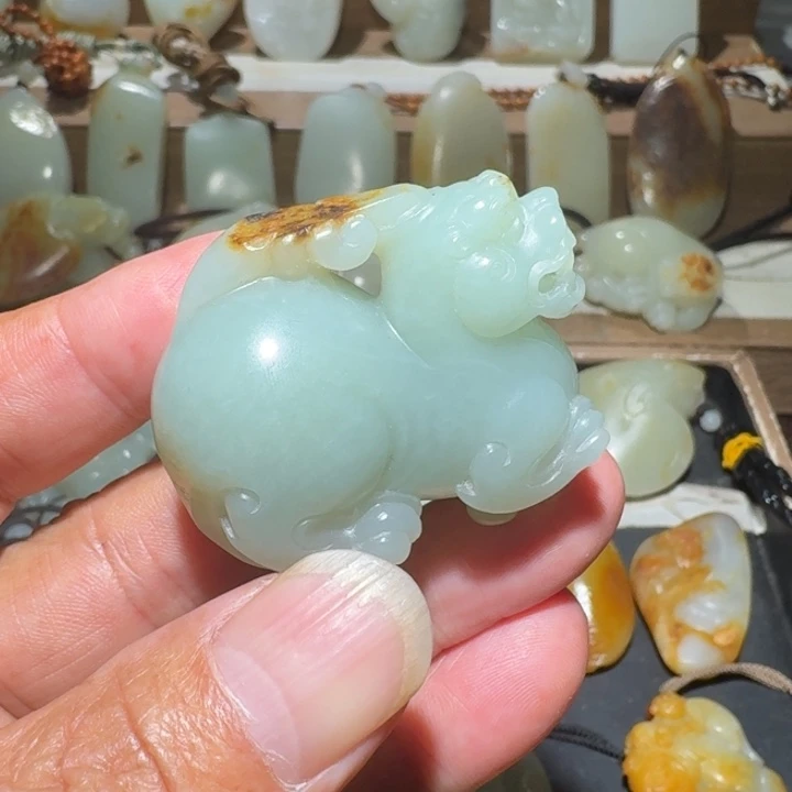 吊坠(不含链)未镶嵌和田玉