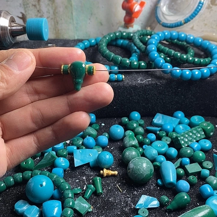 祝***好石英石磁石卡10的老油绿一体三通