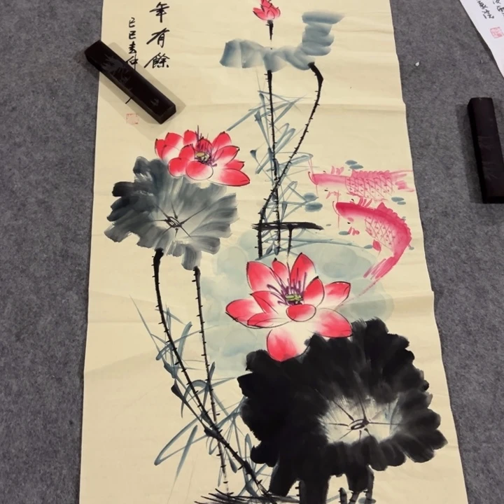 纯手绘画技法与绘画技巧结合