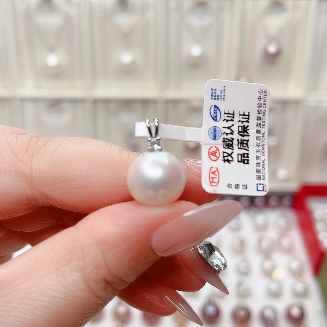 吊坠(赠链)淡水珍珠合金