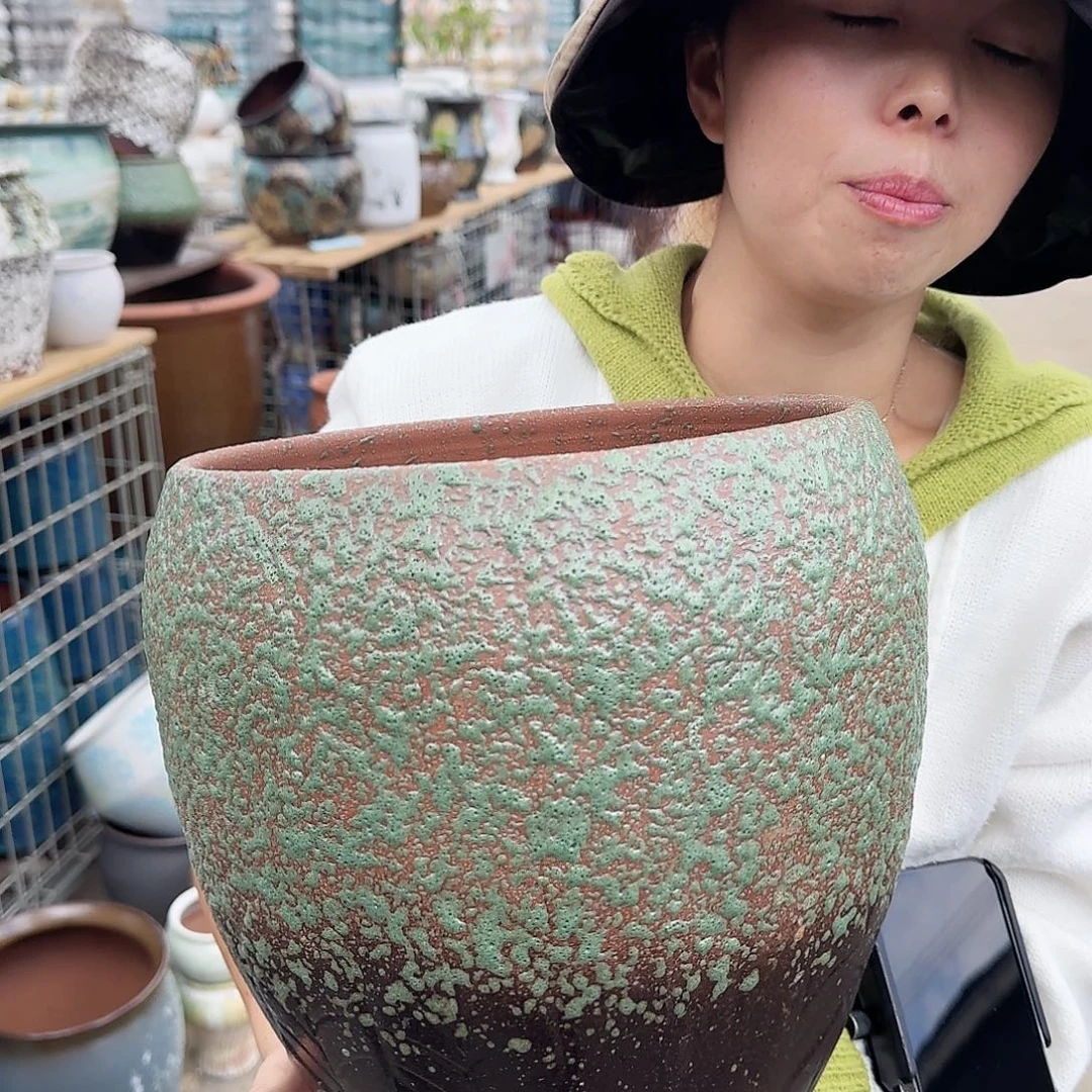 王嫂花盆1023-114高27口25