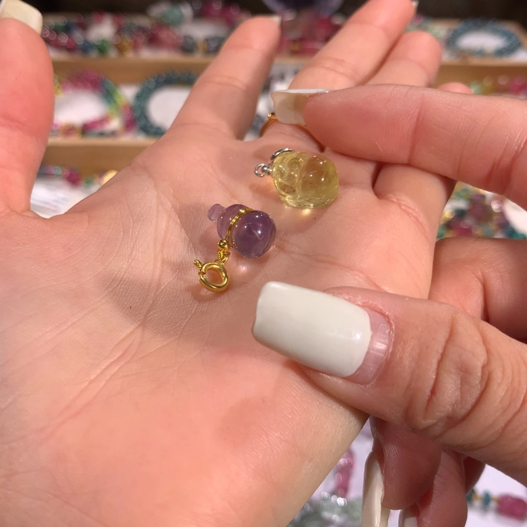 水晶多样性发货一件银S925镶嵌