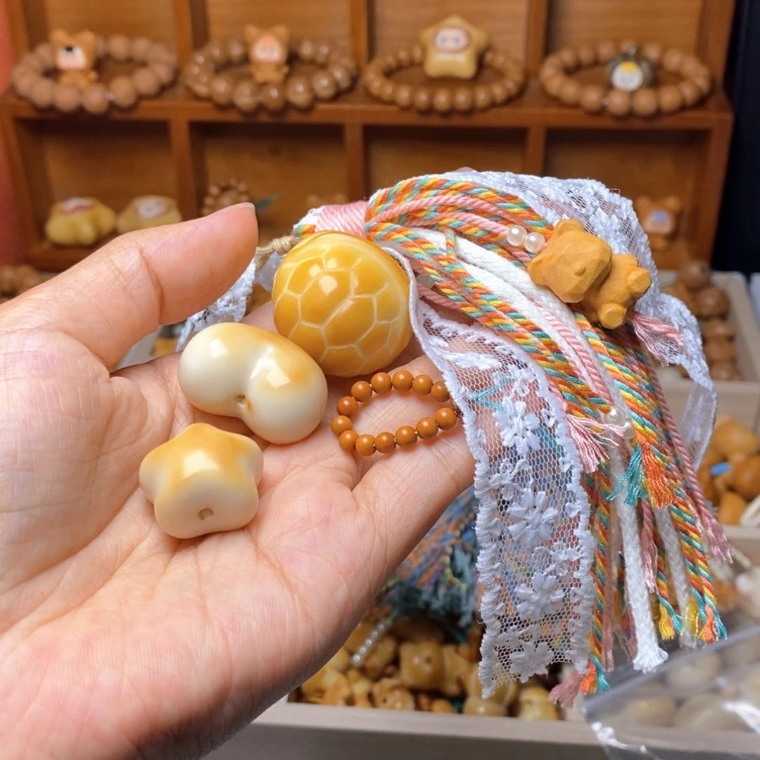 好****手串猴头核桃星星爱心富甲棕卡彩虹泡泡