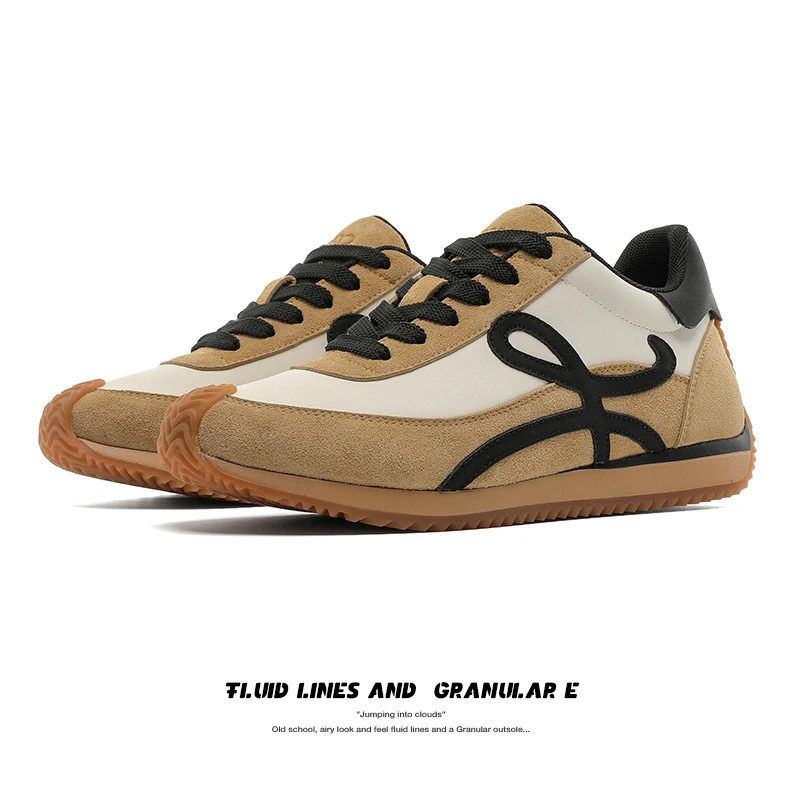 2025秋阿甘鞋情侣鞋男士舒适透气德训鞋厚底休闲百搭鞋增高5公分