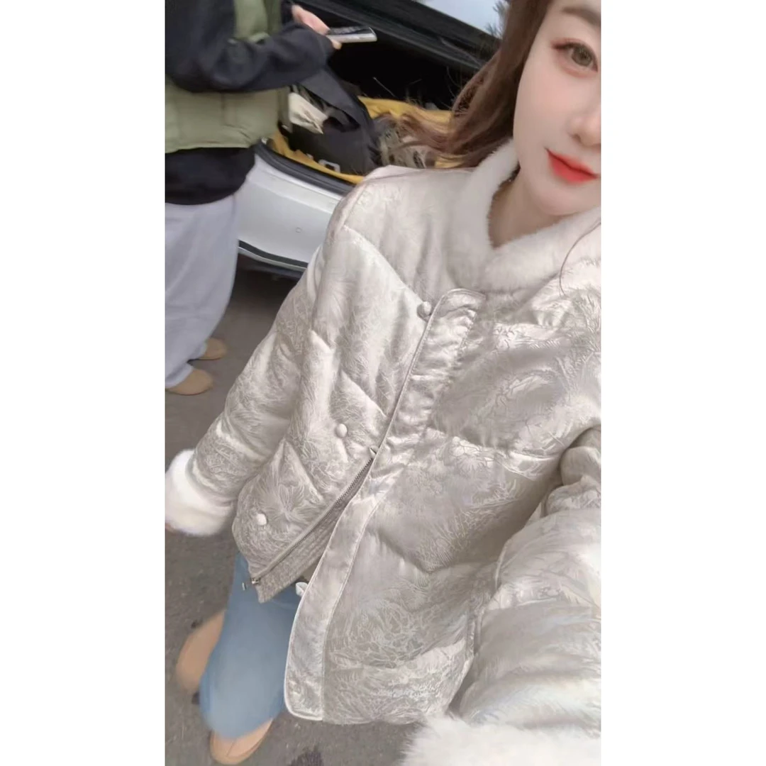 『重工印花F』设计显瘦百搭时尚外套7818