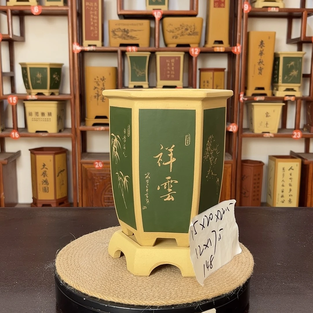 紫砂花盆紫砂花盆