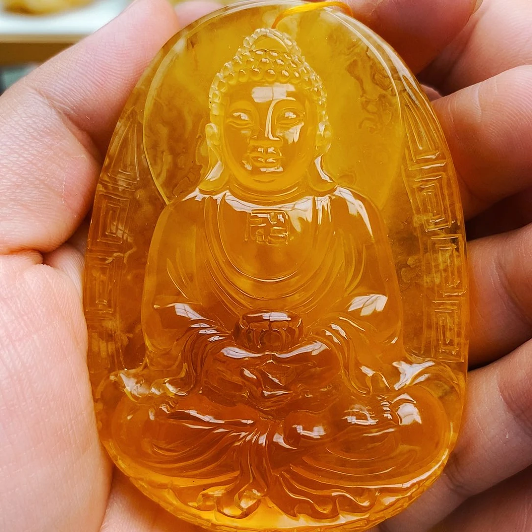 蜜蜡颈饰未镶嵌天然保真假一赔十26