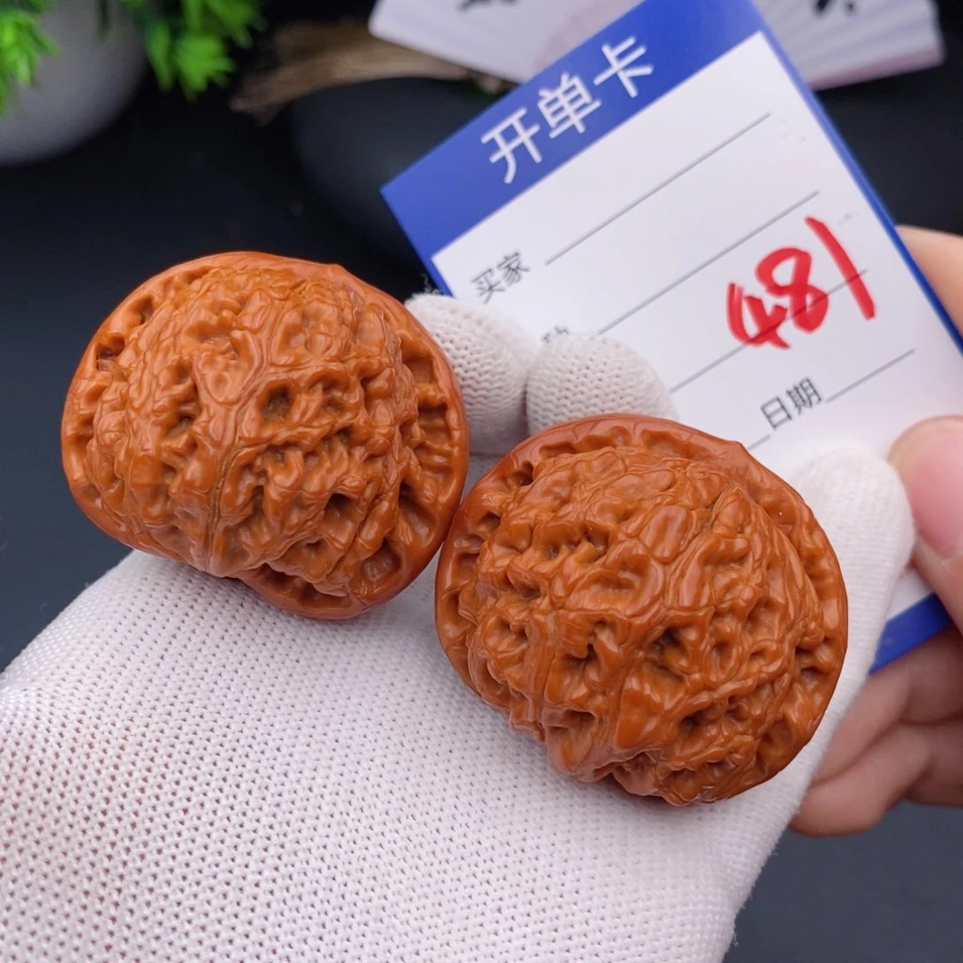 文玩核桃把件44水龙纹481