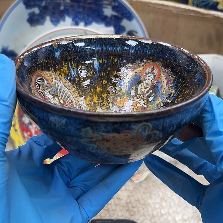瓷片瓷器摆件 瓷器摆件