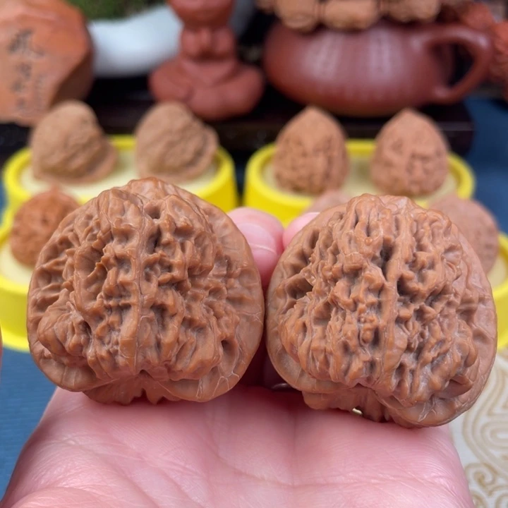 吊坠文玩核桃金蟾王43