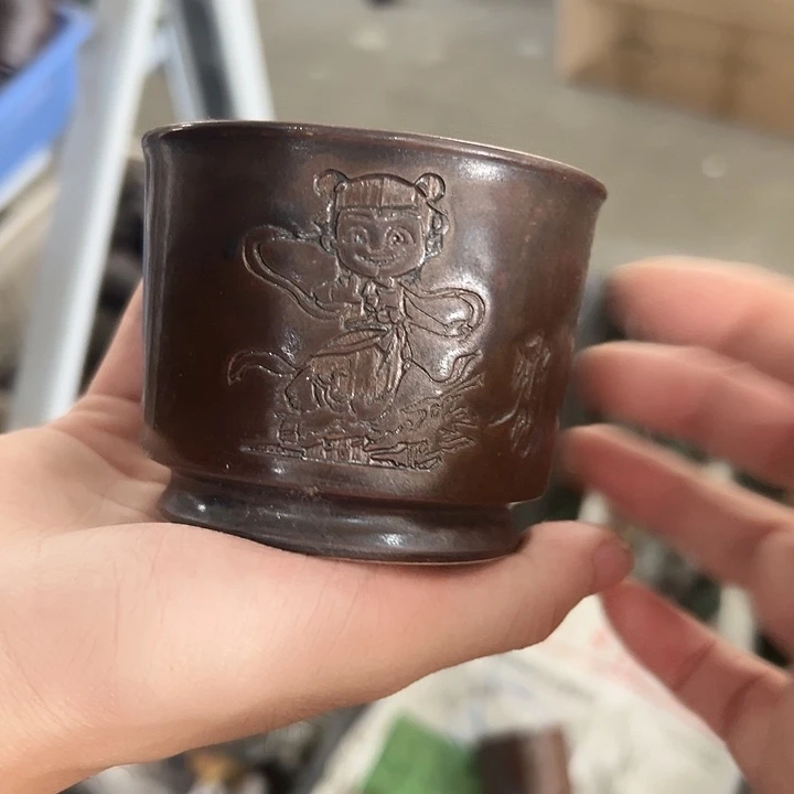 龙泉云间青瓷小米茶器