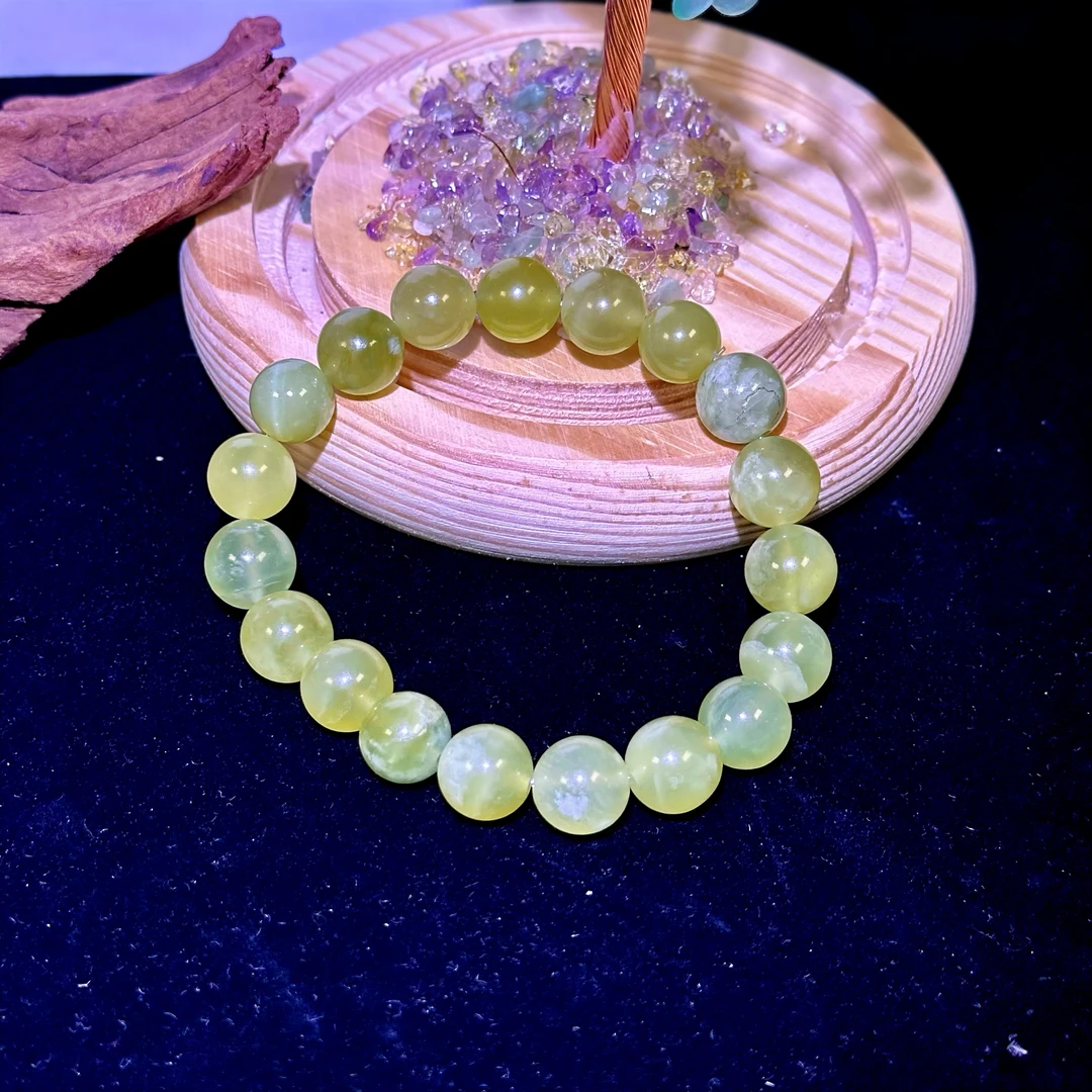 【粉丝福利款】葡萄石手串 卡11mm